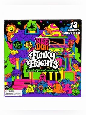 Schylling NeeDoh Funky Frights Squish-O-Ween Countdown NEW